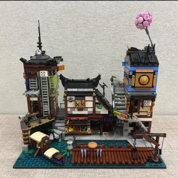 NINJAGO City Docks Ninjago 70657 Building Blocks Toy Set