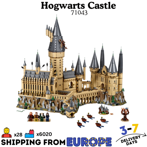 6020pcs Harry Potter Hogwarts Castle 98000 S7306 71043 70068 EU